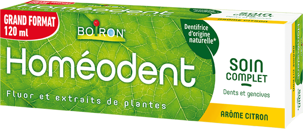 HOMEODENT SOIN COMPLET Pâte dentifrice citron Tube de 120ml