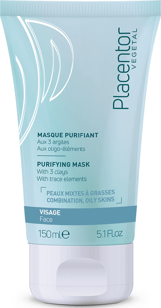 PLACENTOR VEGETAL Masque argile verte peau normale et grasse Tube de 150ml