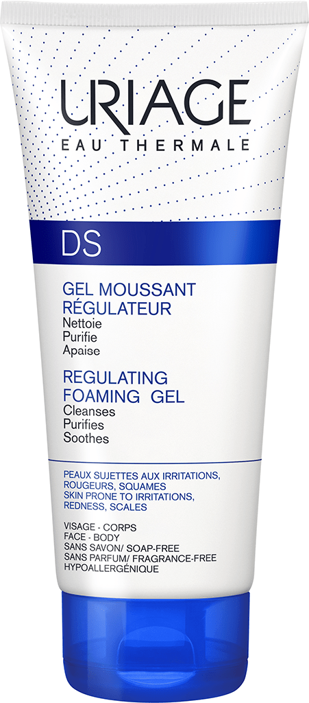 URIAGE D.S. GEL NETTOYANT Gel moussant régulateur Tube de 150ml