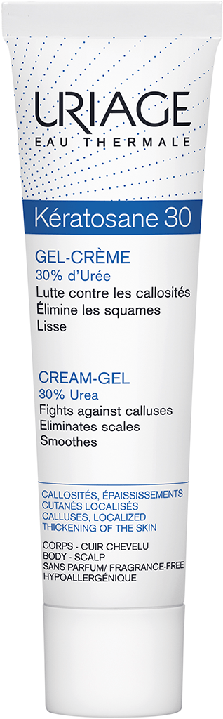 URIAGE KERATOSANE 30 Gel crème corporel soin kératolytique Tube de 40ml