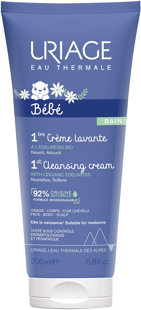 URIAGE BEBE 1ERE CREME Crème lavante Tube de 200ml